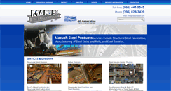 Desktop Screenshot of macuchsteel.com